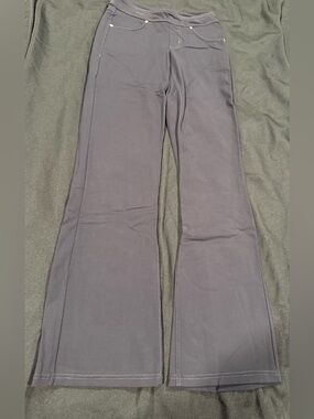 Athleta Black Knit Boot Cut Pants